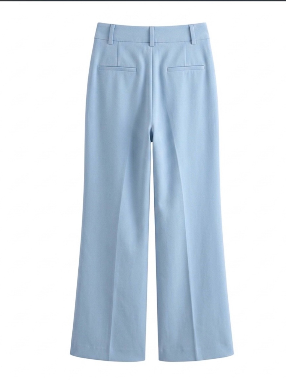 Favorite Daughter The Favorite Pants High Rise Wide Leg Trouser Sky Blue 8 - Picture 10 of 16